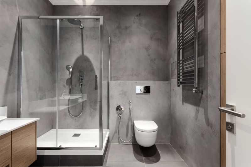 Minimalist Shower Space